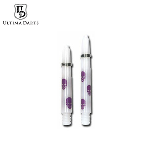 Ultima Darts - Shaft - Design - Skull - white purple