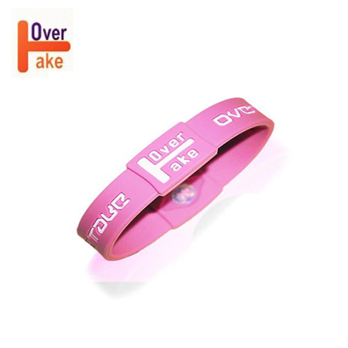 Overtake - Bracelet - Pink white