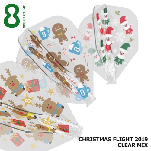 8 flight - Christmas 2019 - CLEAR MIX 한정판 (3pcs)
