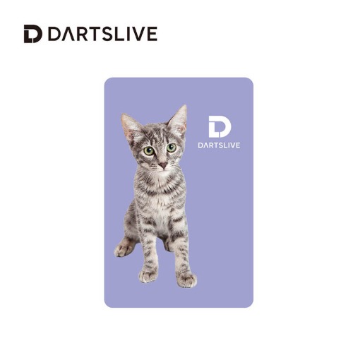 Dartslive online card - 고양이 (퍼플)