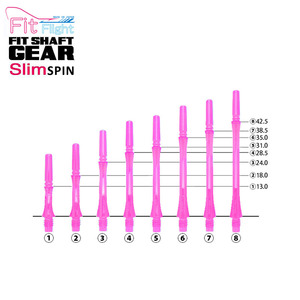 Fit Shaft - GEAR - SLIM - Clear Pink
