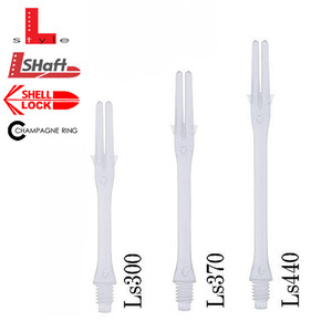L Shaft Lock Slim - Clear