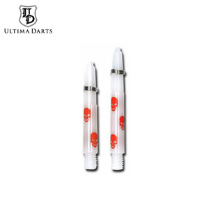 Ultima Darts - Shaft - Design - Skull - white red