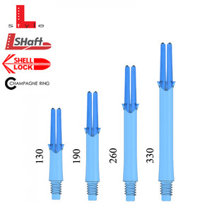 L Shaft  Lock - Clear Blue 클리어블루