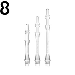 8 Shaft - SLIM SPIN - CLEAR