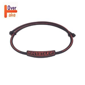 Overtake - Necklace - Black red