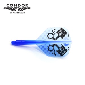 Condor - Piston - clear blue - small