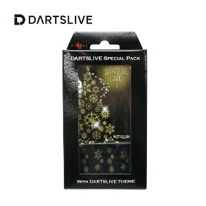 Dartslive online card - Special Pack - Snow Crystal Black (L Flight)