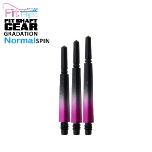 Fit Shaft - GEAR Gradation - SPIN - NORMAL - Black Pink