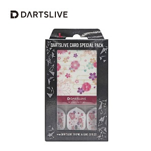 Dartslive online card - Special Pack - Sakura (L Flight)