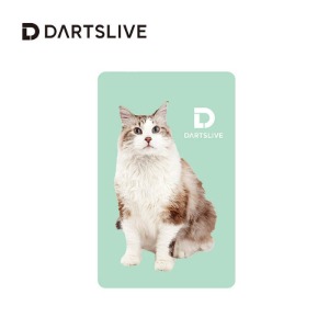 Dartslive online card - 고양이 (그린)