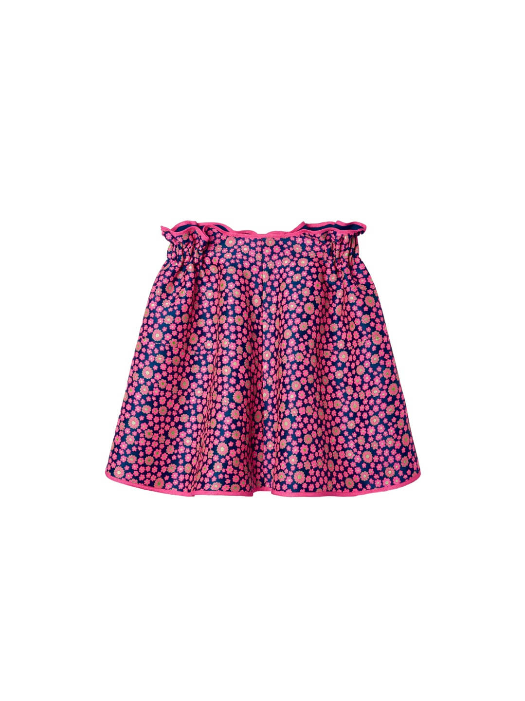 218. Floral Jacquard Gathered Skirt / 플로럴 자카드 개더 스커트