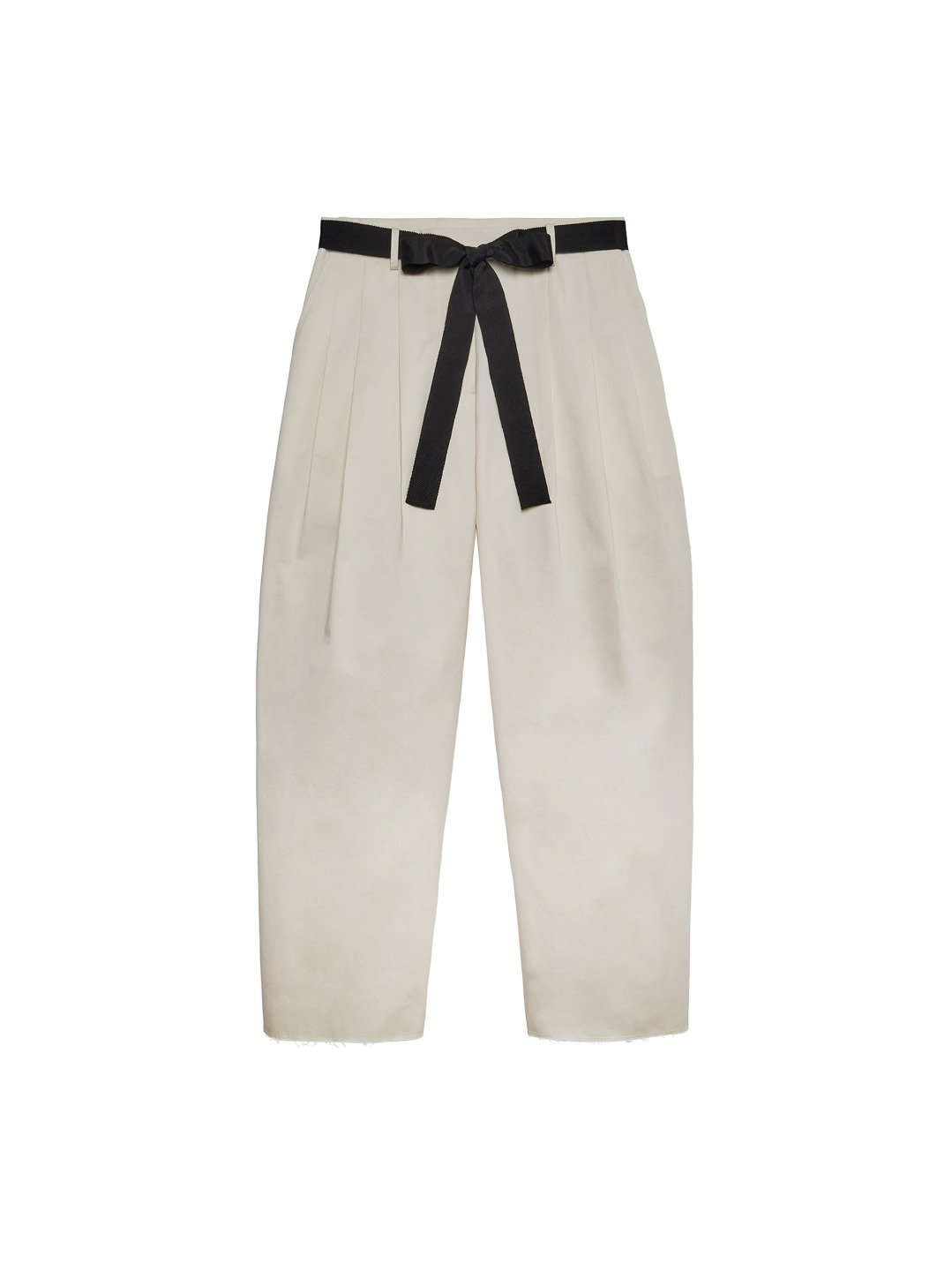231.Belted Tapered Cotton Pants / 벨트 테이퍼드 코튼 팬츠
