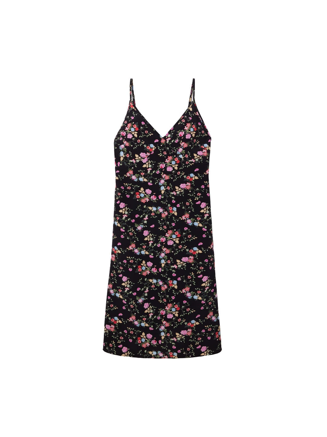 242. Floral Pattern Slip Dress / 플로럴 패턴 슬립 드레스