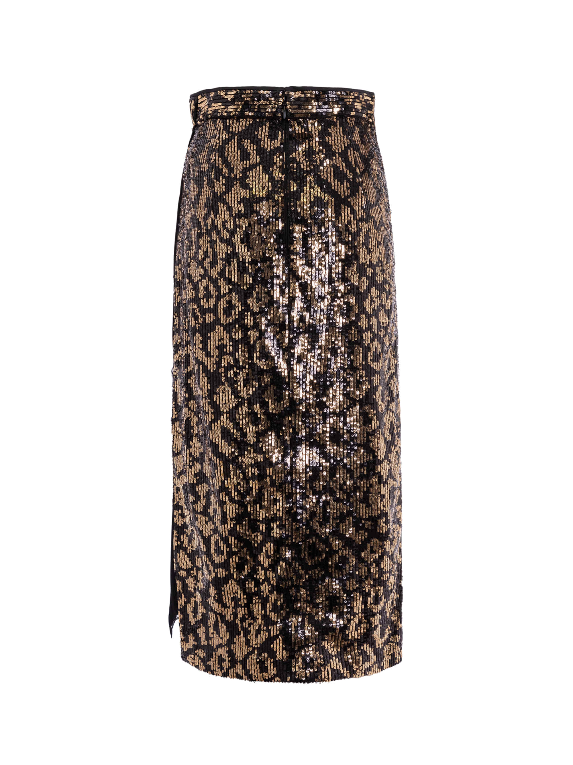 Leopard Sequin Skirt / 레오파드 스팽글 스커트