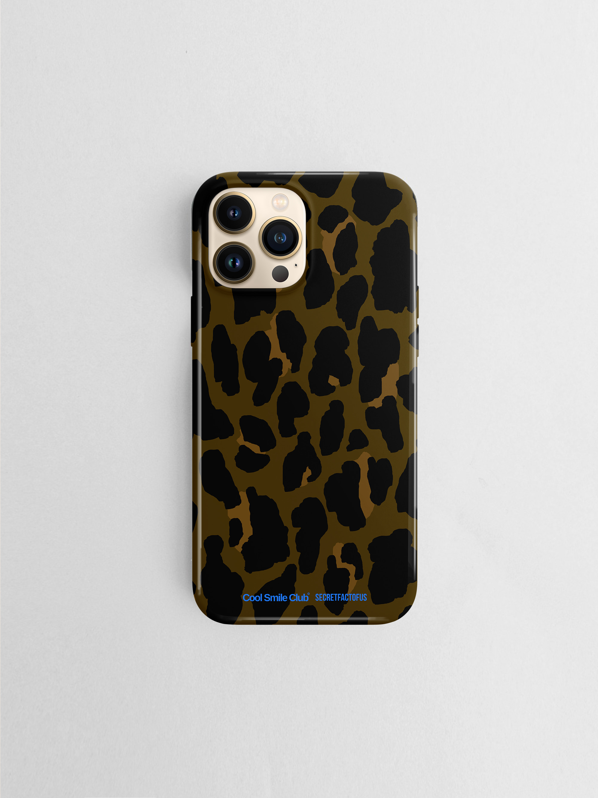 [Pre-order] 쿨 &amp; 어썸 홀리데이 휴대폰 케이스 다크 레오파드 / Cool &amp; Awesome Holiday Mobile Cover Dark Leopard