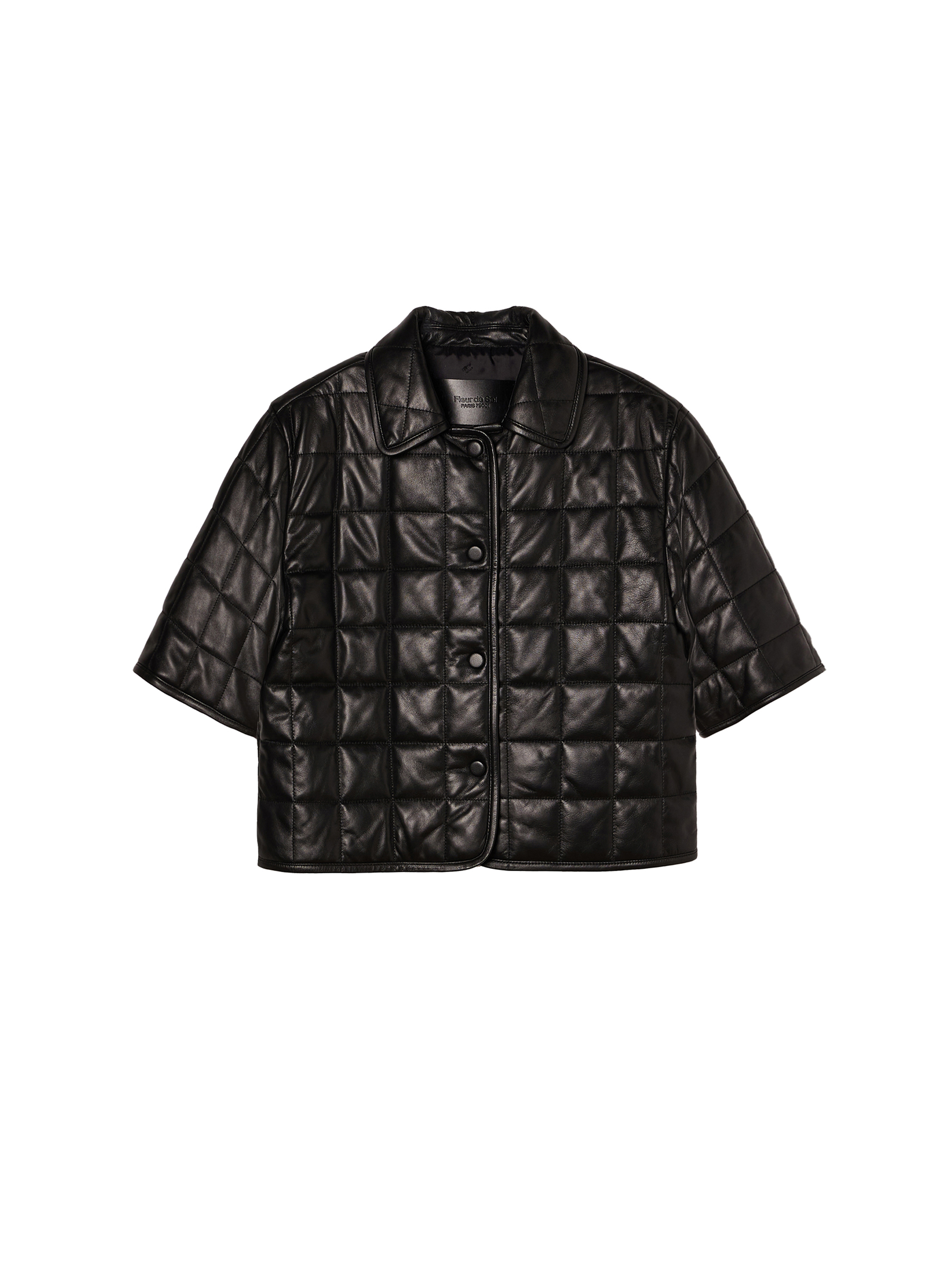 Lamb Leather Quilted Jacket / 램 레더 퀼팅 자켓