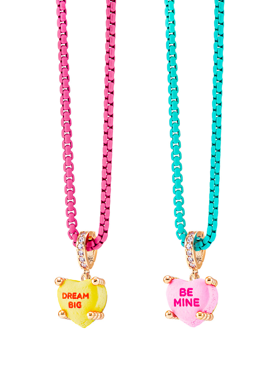[BTS착용] S2 TEXT CANDY NECKLACE (5 COLOR)