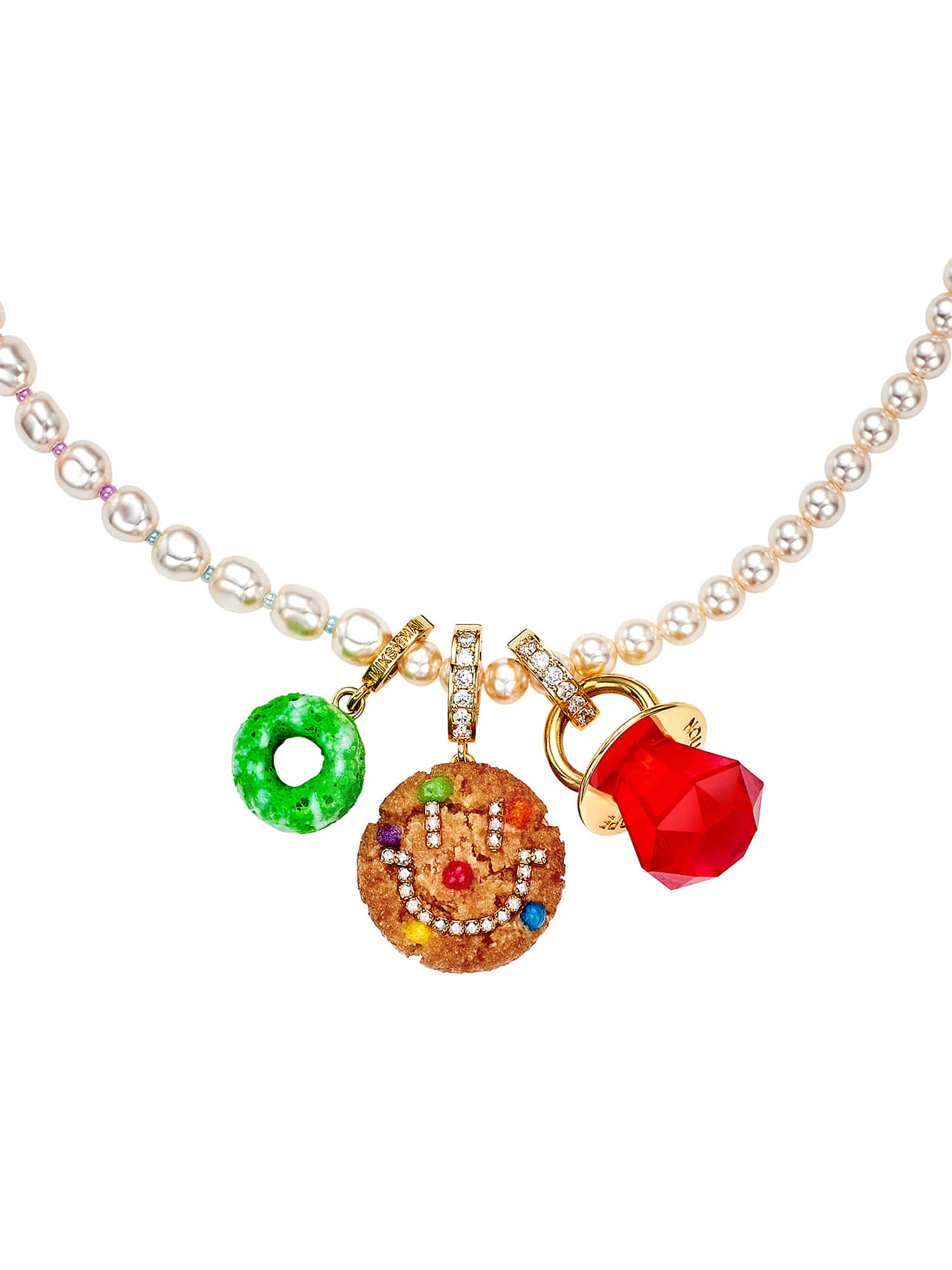 PIERROT COOKIE CHARM NECKLACE