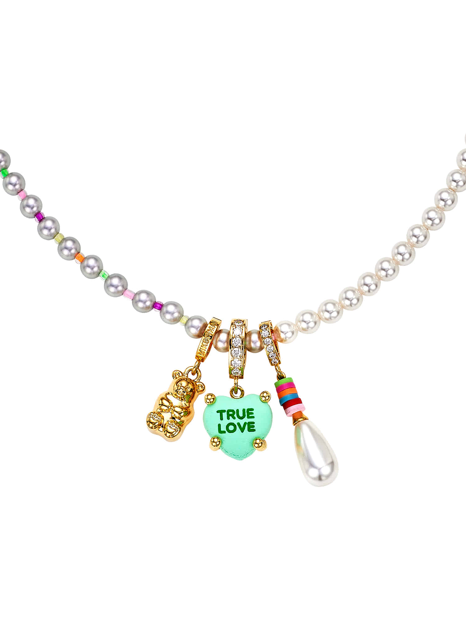 S2 TEXT CANDY CHARM NECKLACE