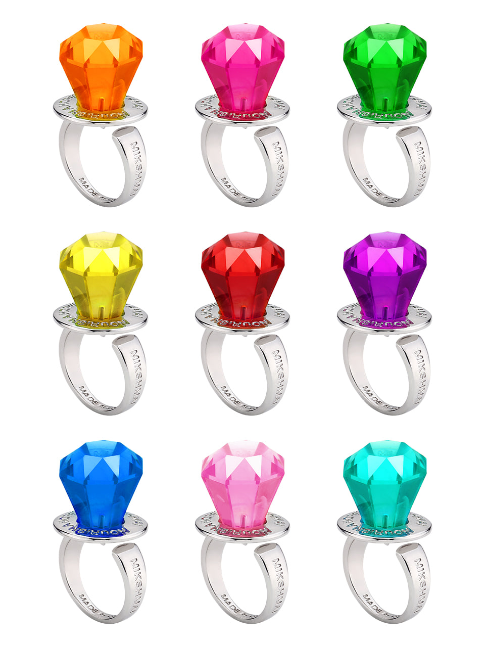 JEWEL CANDY RING (9 COLOR)