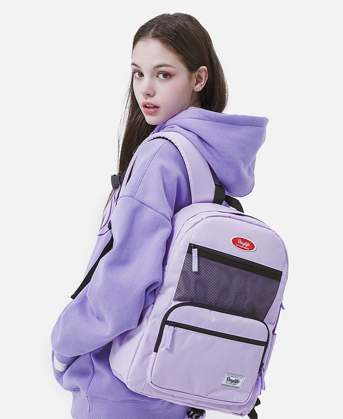 DAYLIFE LAYER BACKPACK (PURPLE)