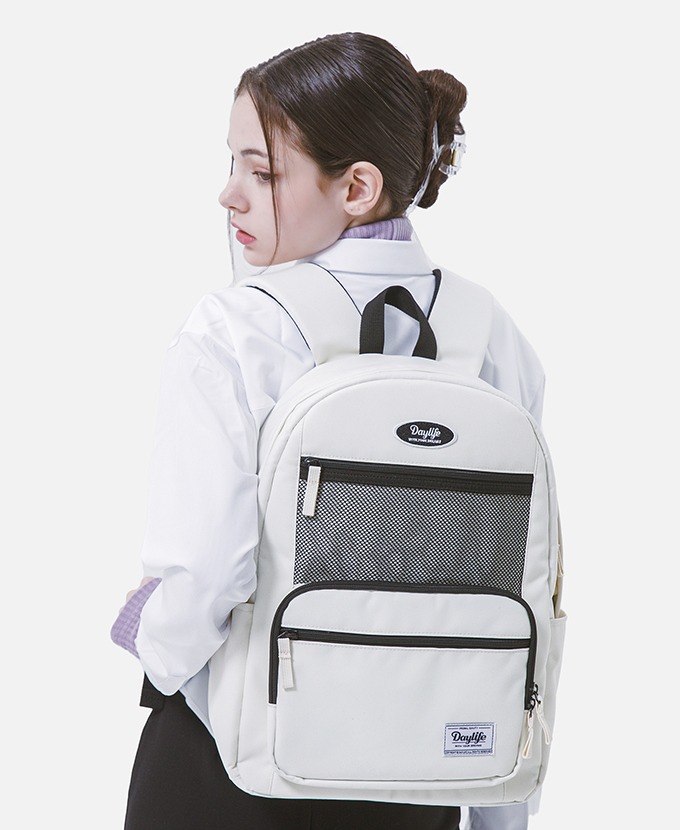 2022 DAYLIFE LAYER BACKPACK (IVORY)リュックサック