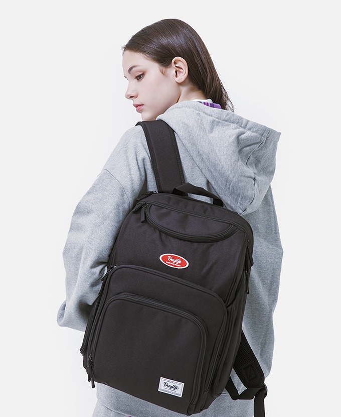 2022 DAYLIFE STUDY BACKPACK (BLACK)リュックサック