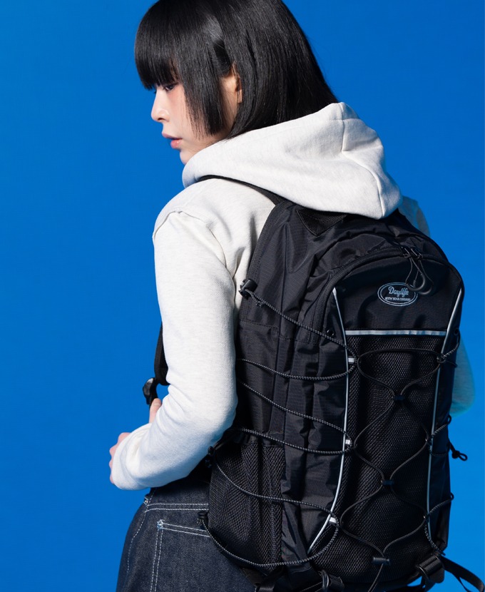 [Pre-orders on March 3rd]DAYLIFE DOUBLE FRAME BACKPACK (BLACK)