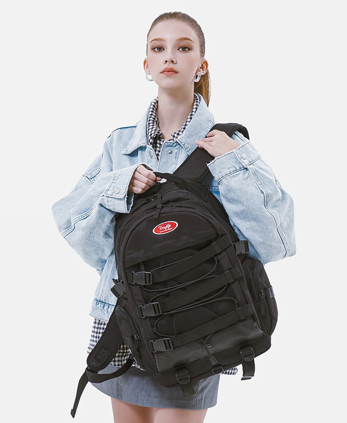 DAYLIFE SIGNAL BACKPACK (BLACK)リュックサック