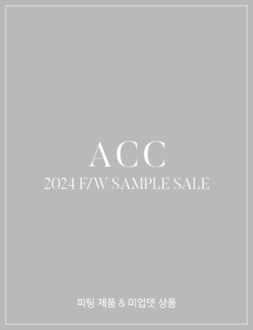 [2024 sample sale] ACC - F/W - 라이크유
