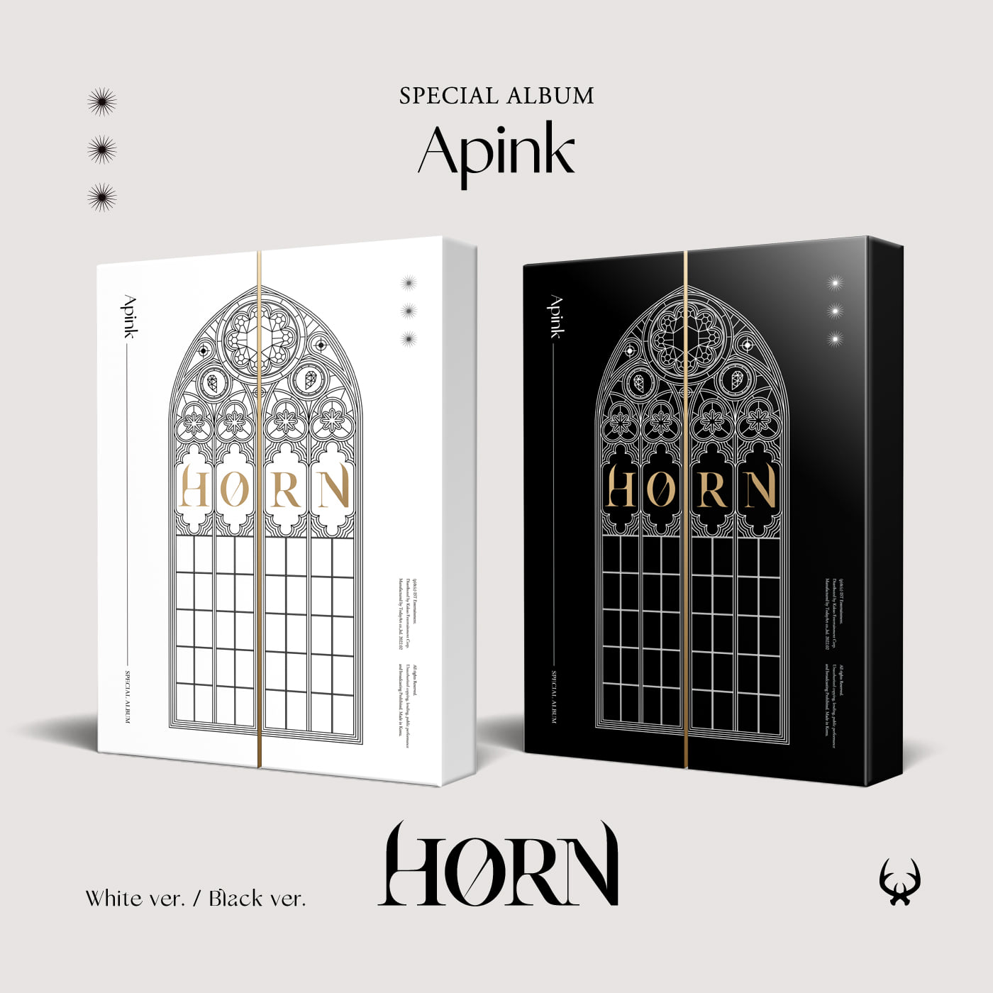 에이핑크(Apink) - 스페셜 앨범 [HORN] (White + Black Ver. 2종세트)