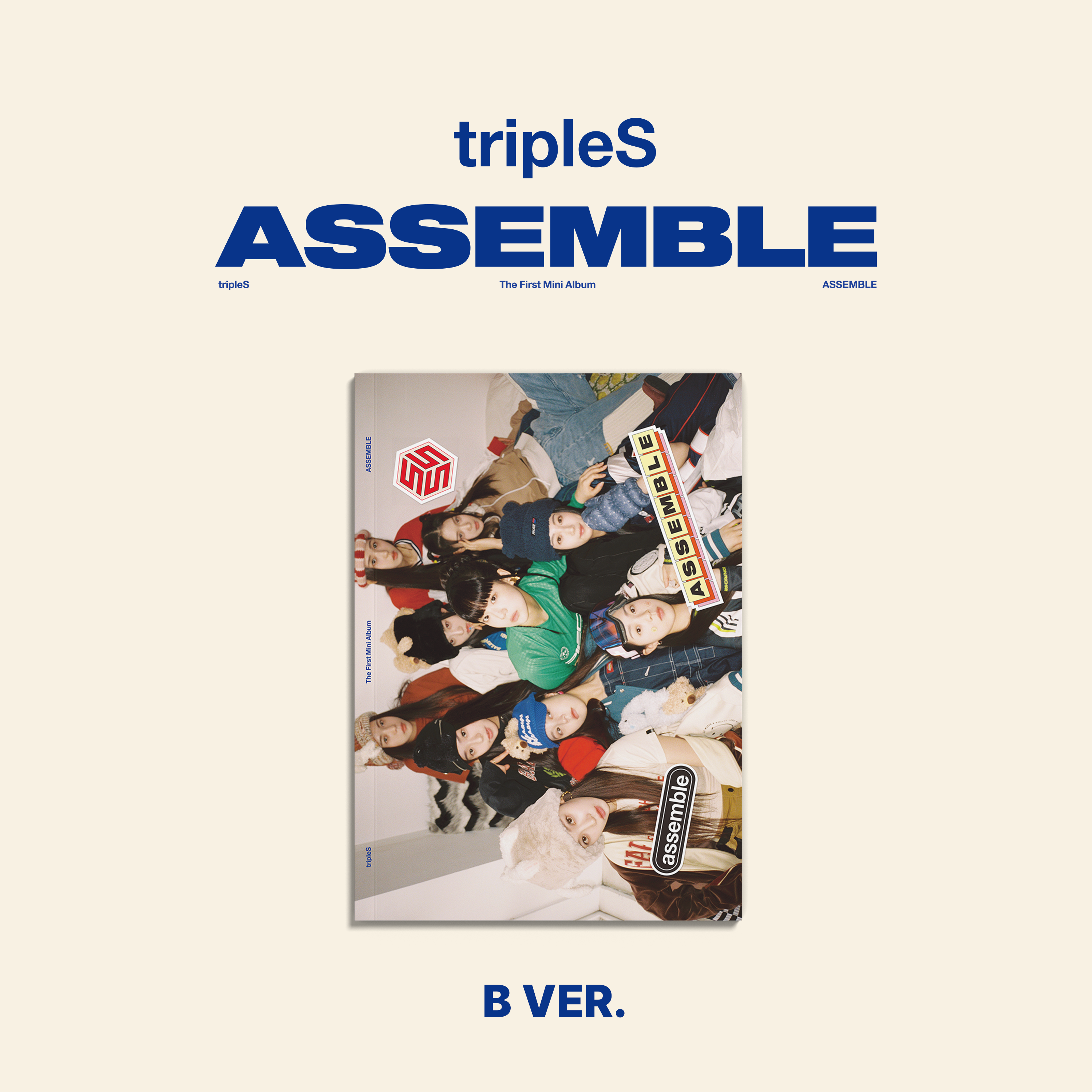 tripleS (트리플에스) - 미니 [ASSEMBLE] (B ver.)
