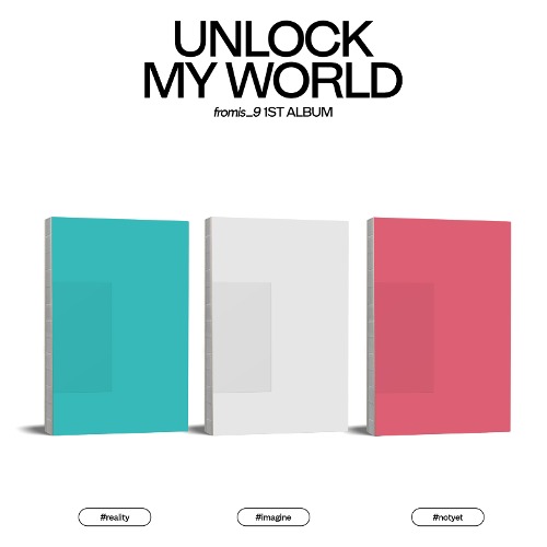프로미스나인(fromis_9) - fromis_9 1st Album ‘Unlock My World’ (3종 세트)