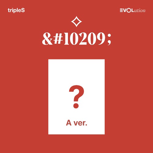 [~10/10 예약상품] tripleS (트리플에스) 미니 [EVOLution 〈⟡〉] (A ver.)