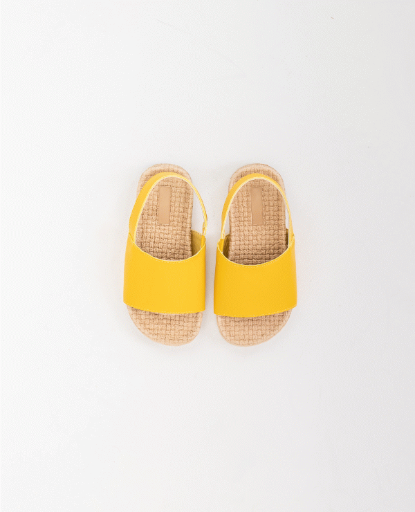Solid Color Slingback Sandals