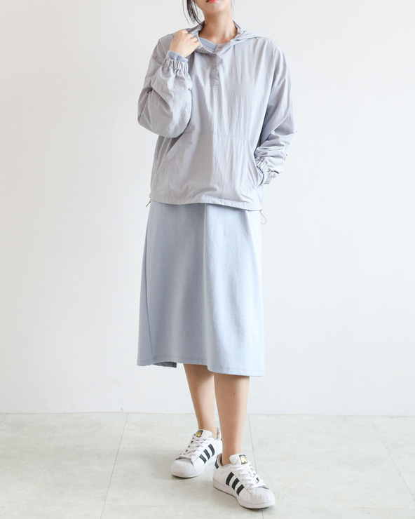 Hooded Long Sleeve Quarter-Zip Pullover