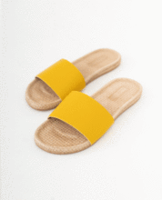 Low Heel Slide Sandals
