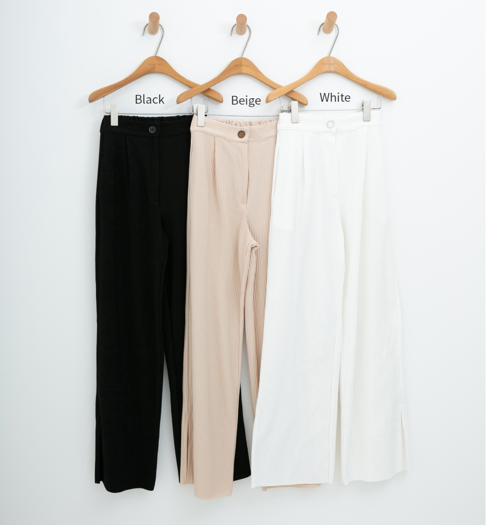 suspenders skirt/pants cream color image-S2L26