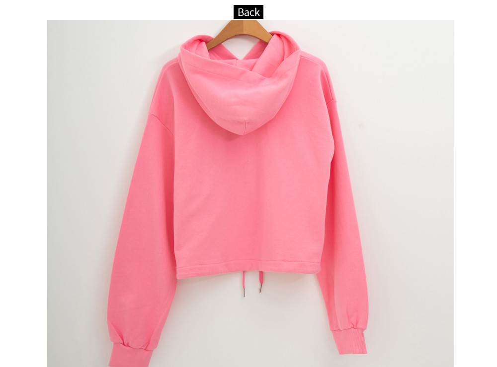 long sleeved tee pink color image-S1L37