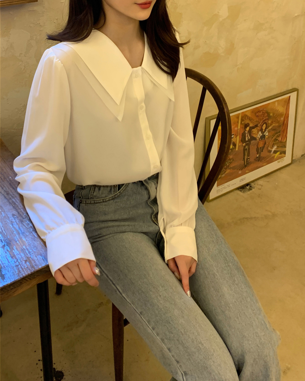 blouse model image-S1L29