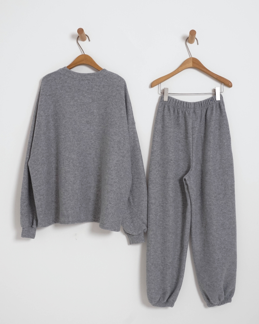 suspenders skirt/pants grey color image-S1L50