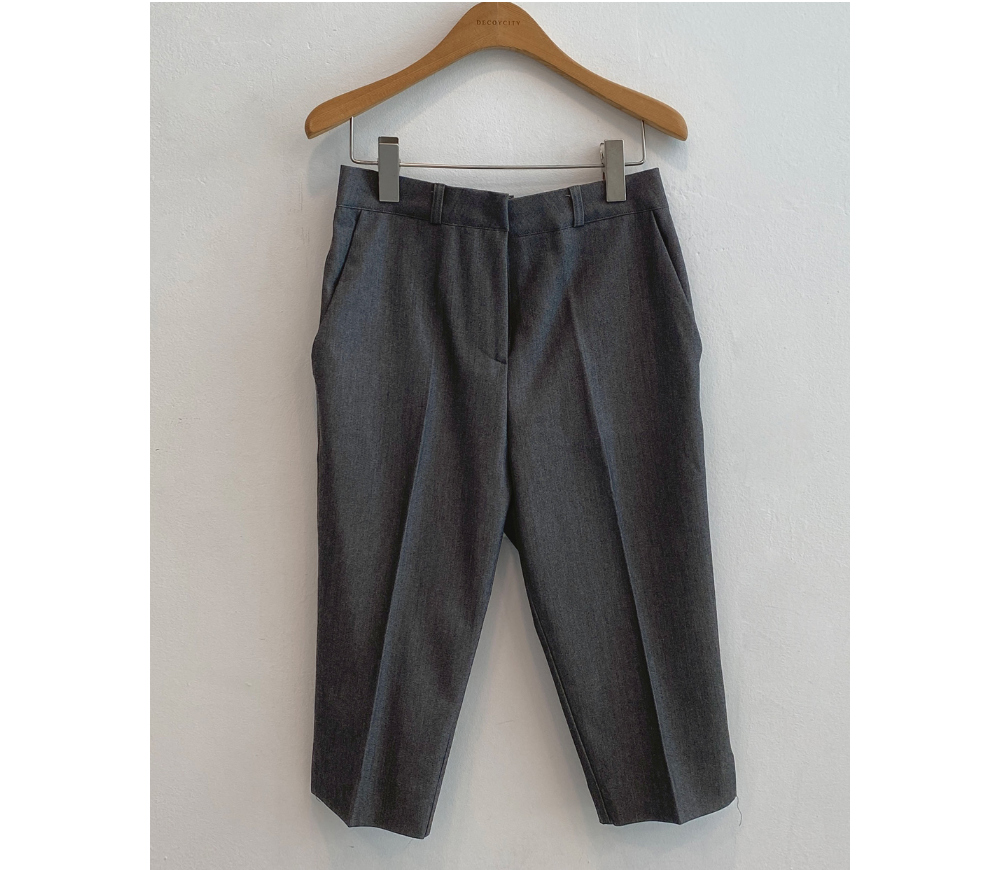 Pants grey color image-S1L33