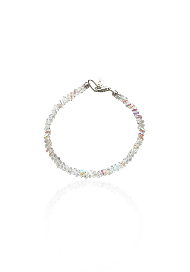 white crystal bracelet (Silver 925)