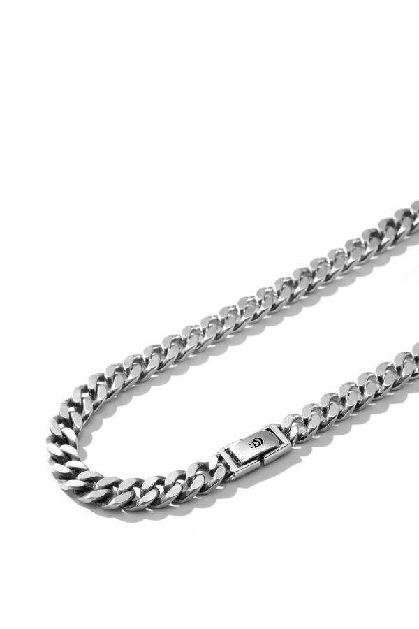 Flat 8mm chain Necklaces