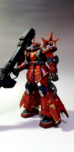 MG Psycho Zaku [Thunderbolt] Ver.Ka GOLDHOLO WATER DECAL - DelpiDecal