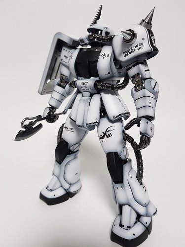 MG WHITE OGRE WATER DECAL - DelpiDecal