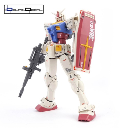 HG RX-78-2 BEYOND GLOBAL WATER DECAL - DelpiDecal