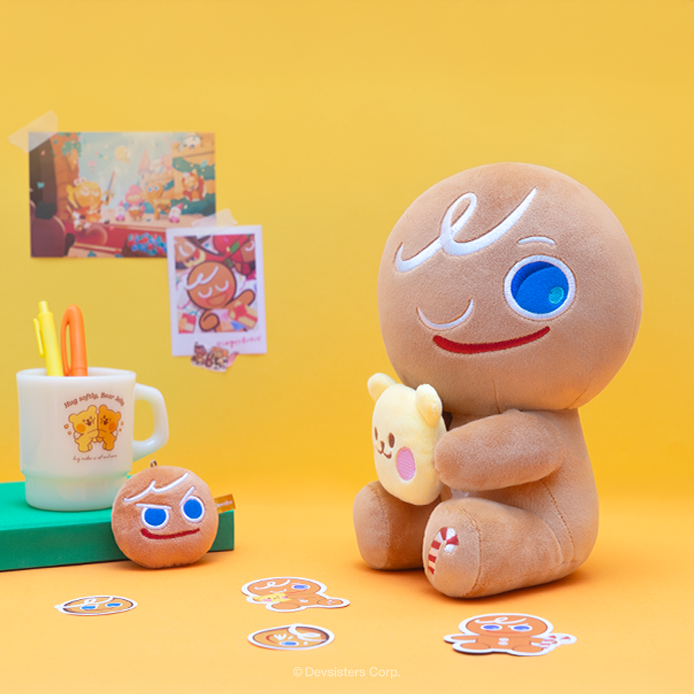 CookieRun GingerBrave Bear Jelly Plushie - CookieRun Store