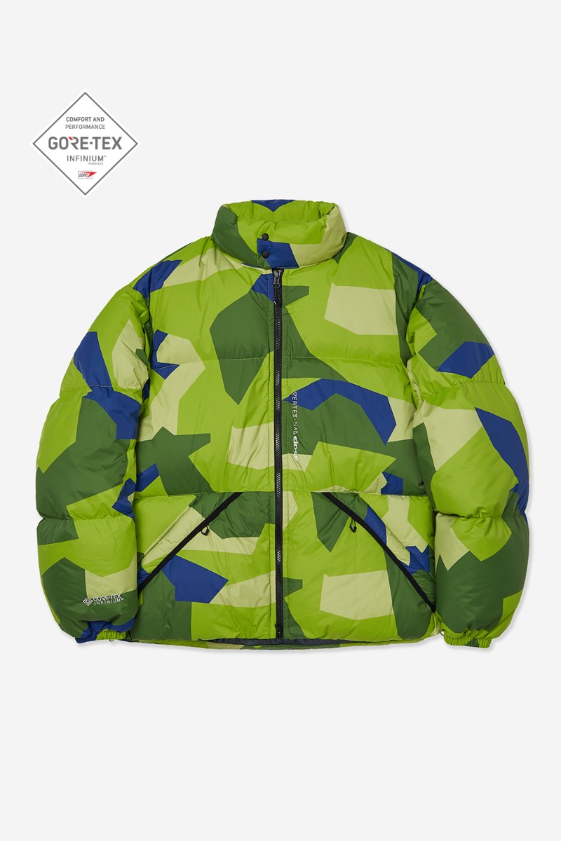 Own Label Brand Easy SP Down (VTX x EIDER) Jacket Uf90 Camo Green